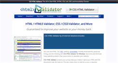 Desktop Screenshot of htmlvalidator.com